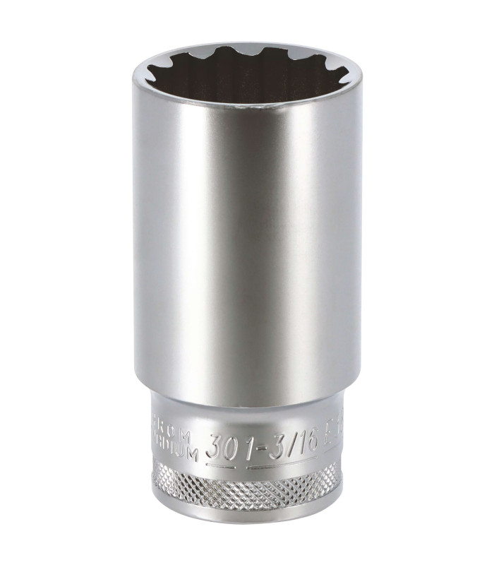 DOUILLE LONGUE MULTI - EMPREINTES, CARRE 1/2, 30MM