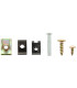 COFFRET 170PCS CLIPS ECROU METALLIQUE ET VIS TOLES