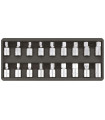 COFFRET 18PCS EMBOUTS DE VIDANGE 3/8