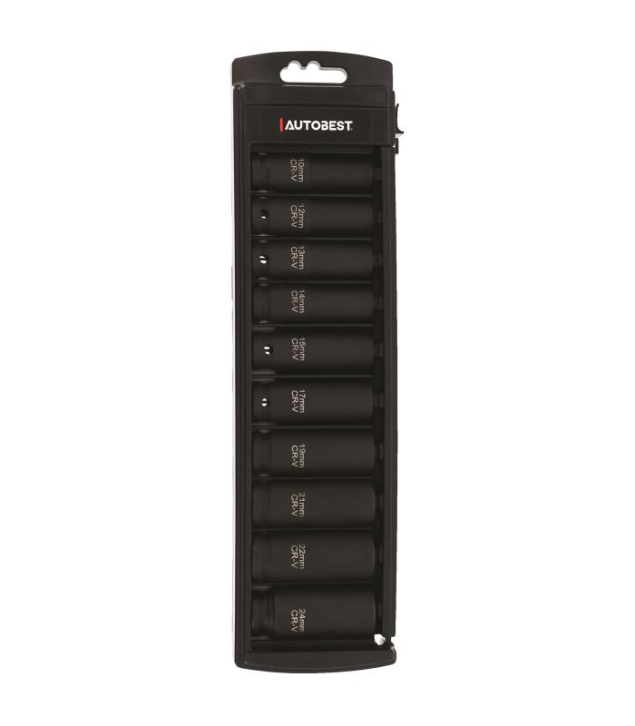 JEU DE 10 DOUILLES LONGUES A CHOC 1/2