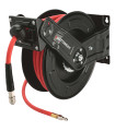 ENROULEUR AUTO PNEUMATIQUE 15 METRES SUPPORT METAL
