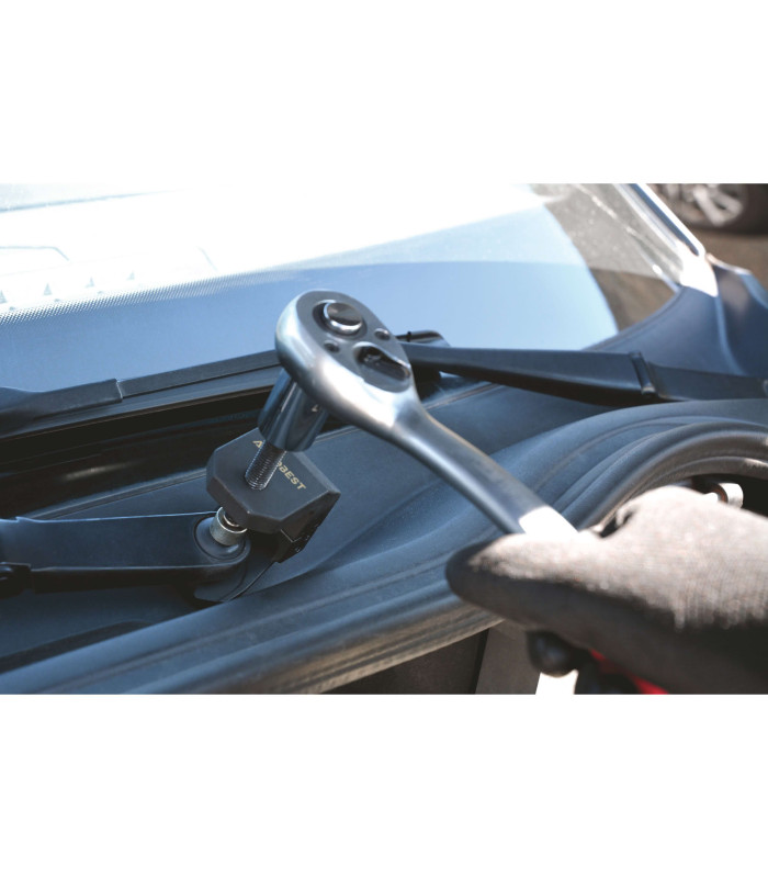 EXTRACTEUR BRAS ESSUIE GLACE AVEC FOURCHE REGLABLE