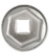 DOUILLE 6 PANS, CARRE 1/2, 32MM