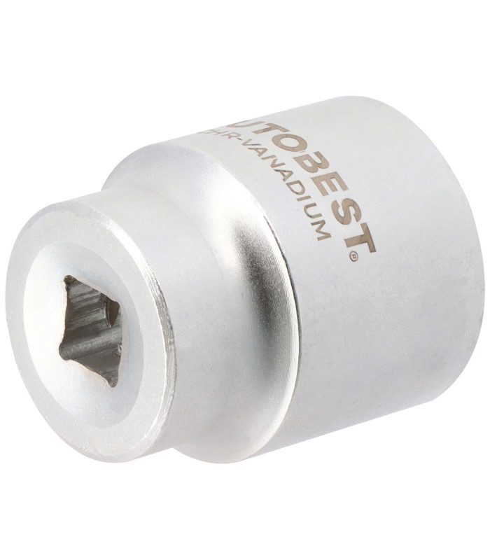 DOUILLE 6 PANS, CARRE 1/2, 36MM