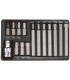 COFFRET 14 EMBOUTS TORX MALES, CARRE 1/2