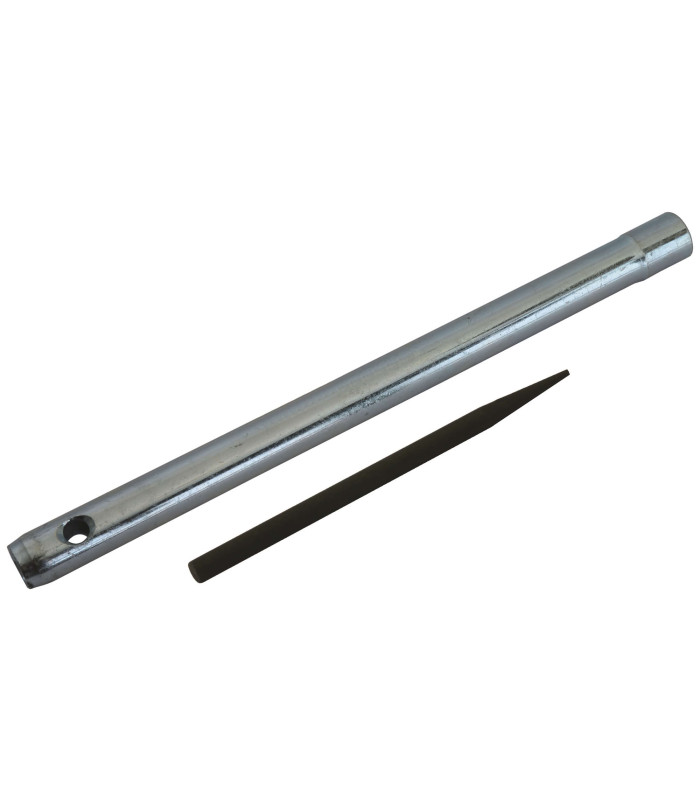 CLE A BOUGIE A TUBE, LONGUEUR 270MM, 16MM