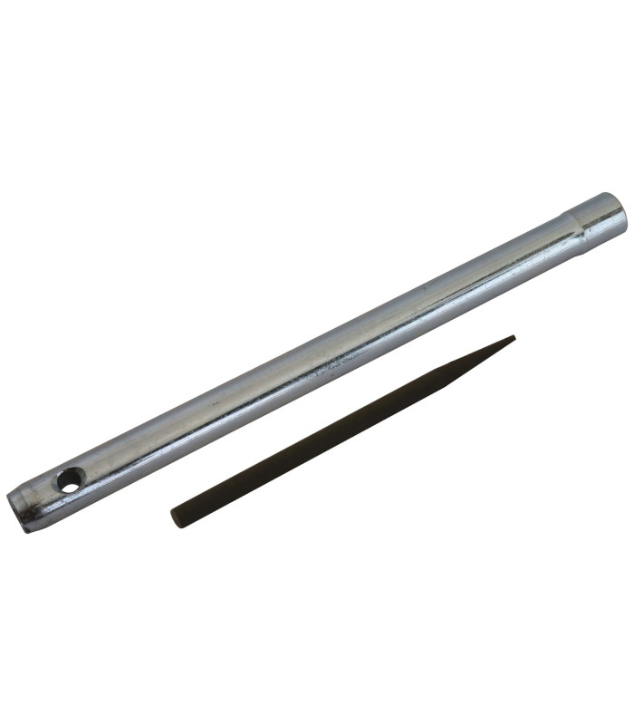 CLE A BOUGIE A TUBE, LONGUEUR 270MM, 21MM