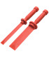 LOT 2 GRATTOIRS PLASTIQUES SOUPLES, 19 ET 38MM