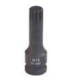 DOUILLE A CHOC LONGUE XZN MALE CARRE 1/2 16MM