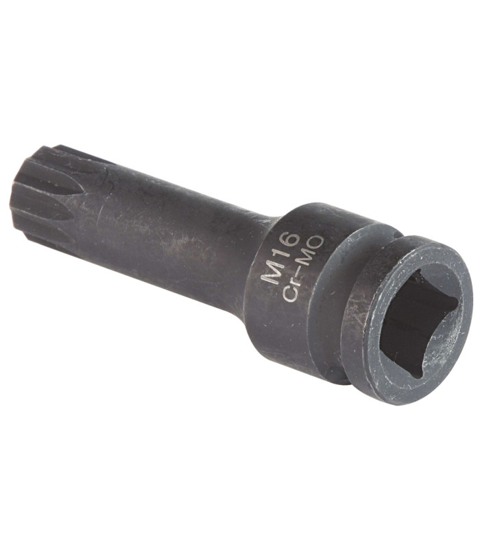 DOUILLE A CHOC LONGUE XZN MALE CARRE 1/2 16MM