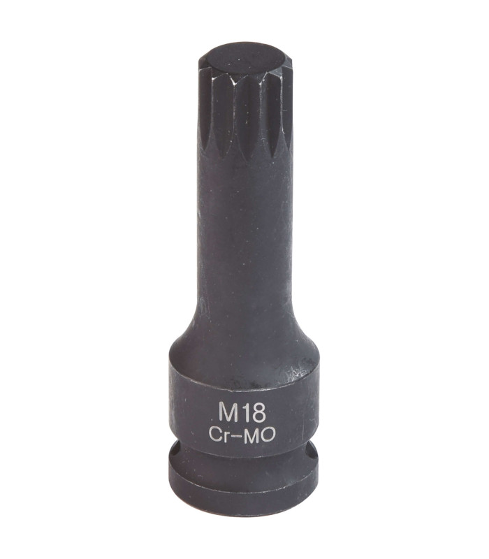 DOUILLE A CHOC LONGUE XZN MALE CARRE 1/2 18MM