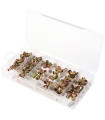 COFFRET 165 INSERTS TARAUDES A SERTIR M3 M4 M5 M6
