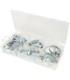 COFFRET DE 26 COLLIERS DE SERRAGE DE 16MM A 40MM