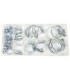 COFFRET DE 26 COLLIERS DE SERRAGE DE 16MM A 40MM