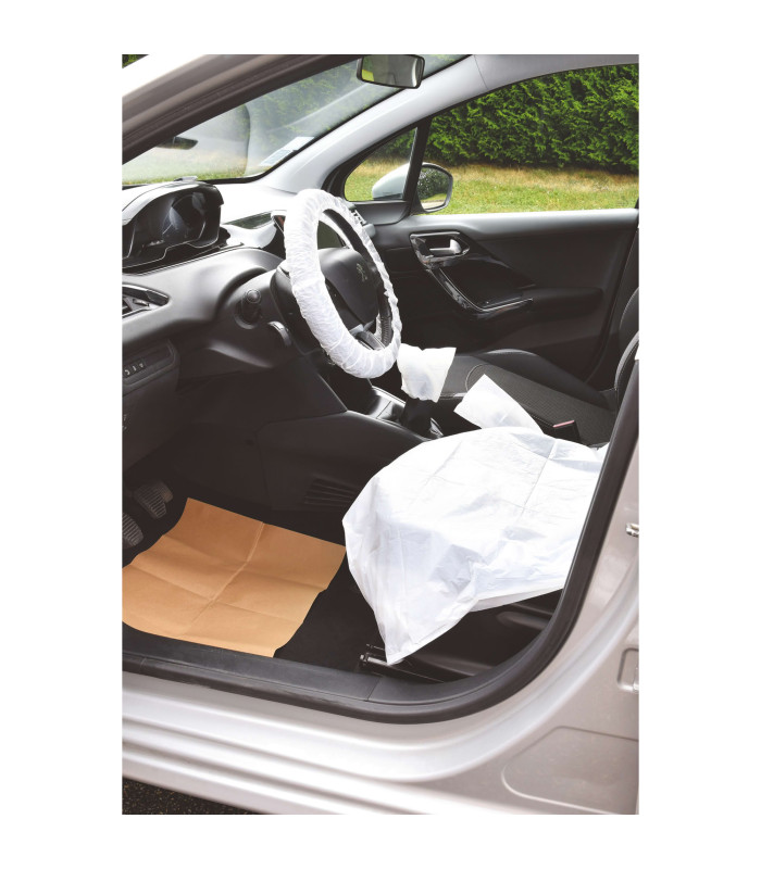 KIT DE PROTECTION HABITACLE AUTO 5 PIECES