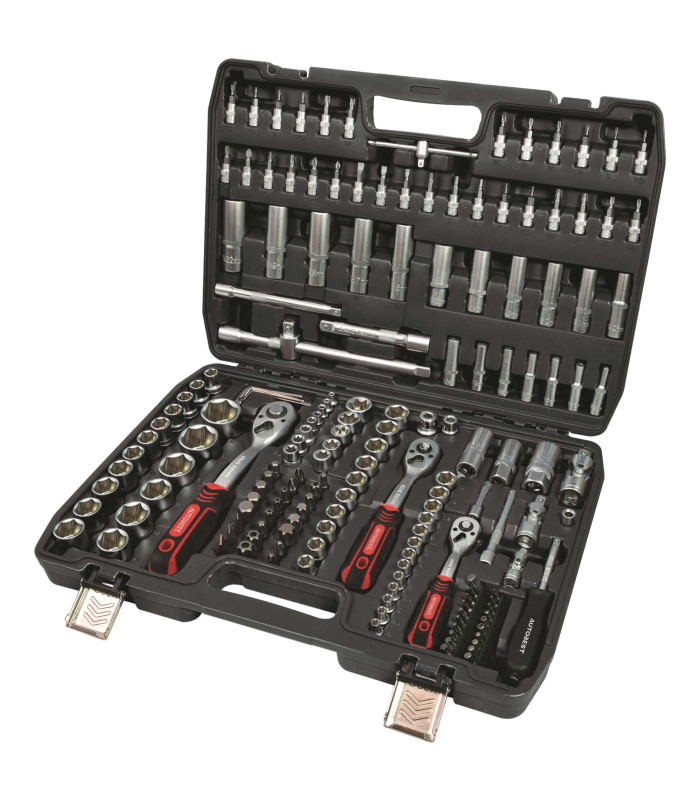 COFFRET CLIQUET 1/4 3/8 1/2  171 PIECES