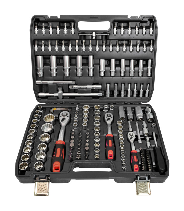 COFFRET CLIQUET 1/4 3/8 1/2  171 PIECES