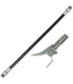 FLEXIBLE POUR POMPE À GRAISSE + EMBOUT QUICK LOCK