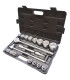 COFFRET POIDS LOURDS CLIQUET 3/4 16DOUILLES, 20PCS