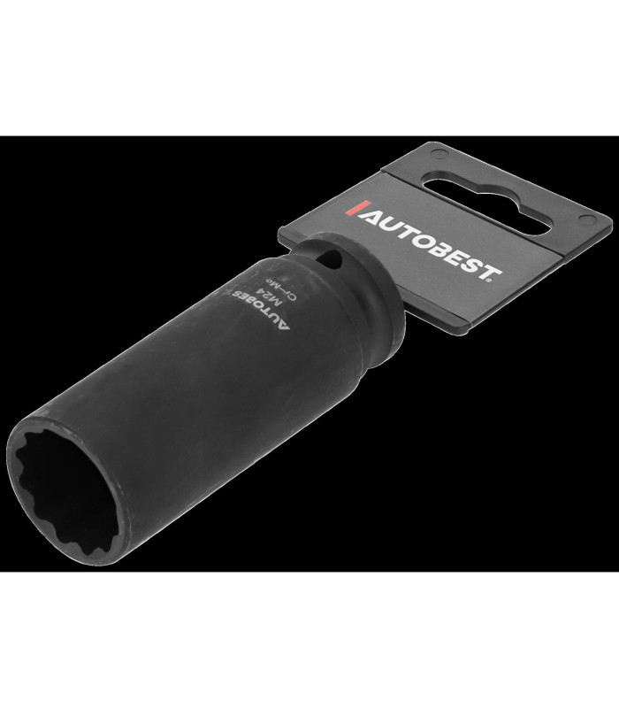 DOUILLE A CHOC CRMO 12 PANS CARRE 1/2, 24MM