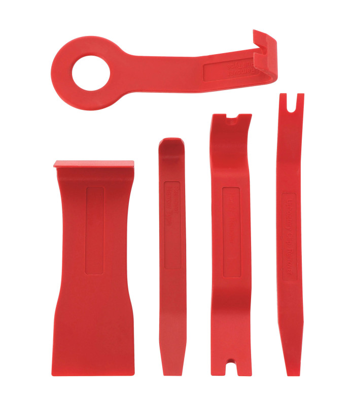 OUTILS DE DEMONTAGE INTERIEUR 5PIECES