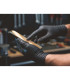 100 GANTS DE PROTECTION NITRILE NOIRS TAILLE 9