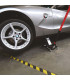 CRIC ROULANT PLAT ACIER  ALUMINIUM 1.5T 90 355 MM