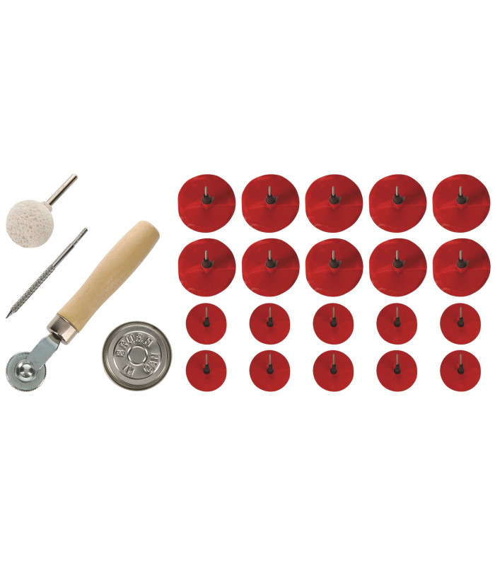 KIT TUBELESS CHAMPIGNONS 24 PIECES