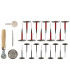 KIT TUBELESS CHAMPIGNONS 24 PIECES