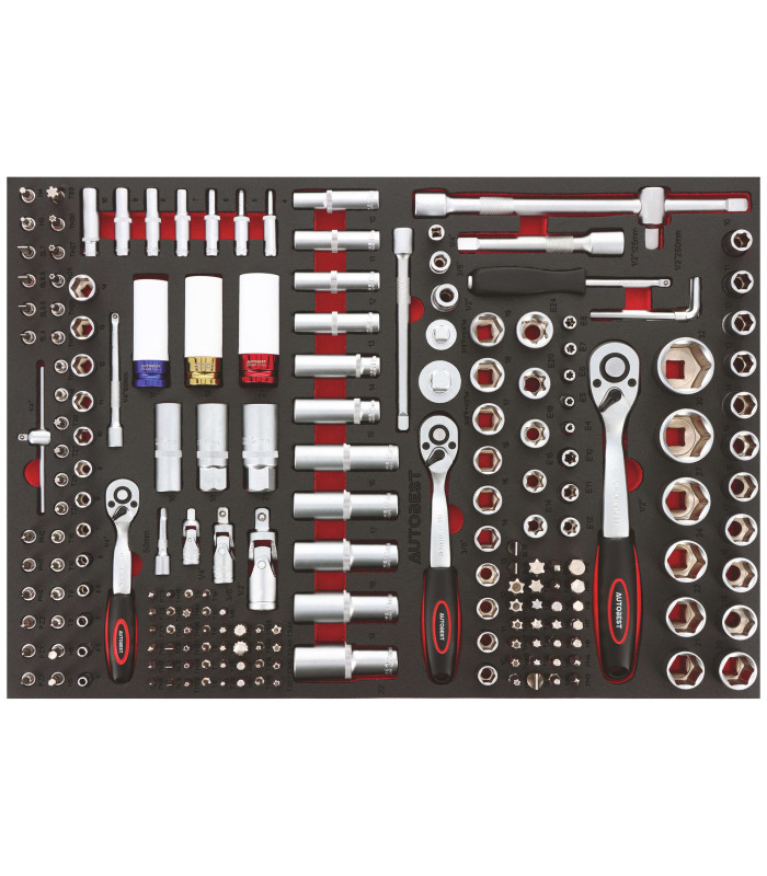 SERVANTE 7 TIROIRS EQUIPEE 328 OUTILS