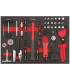 SERVANTE 7 TIROIRS EQUIPEE 328 OUTILS