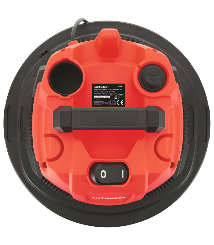 ASPIRATEUR EAU ET POUSSIERES 40 L 1400W