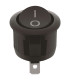 MINI INTERRUPTEUR ENCASTRABLE A BASCULE ON/OFF