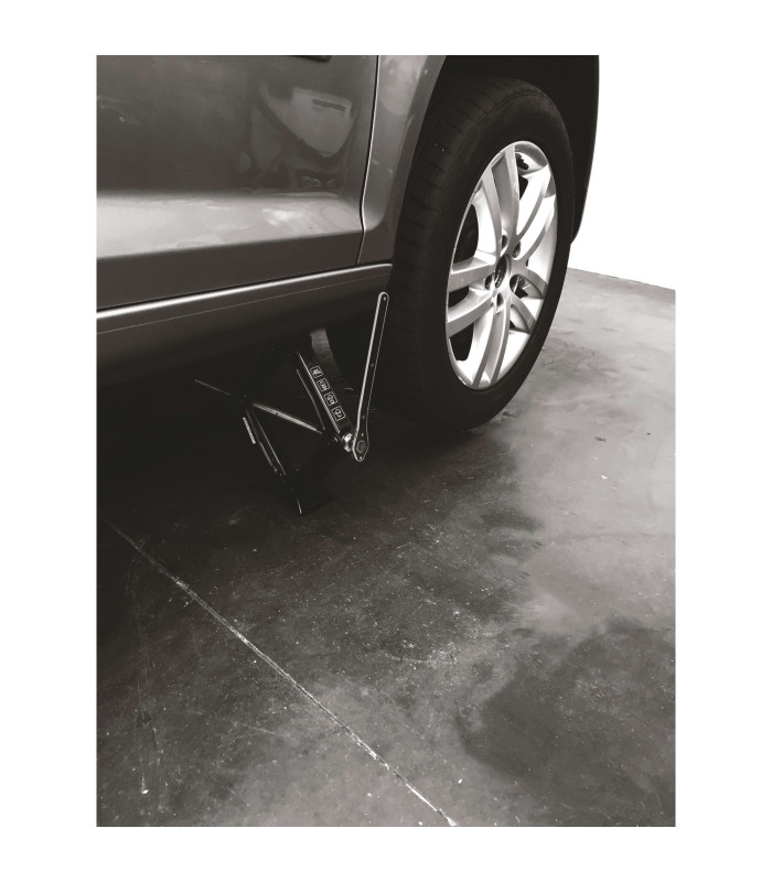 CRIC LOSANGE 2T, LEVAGE 320-440MM, POIGNEE CLIQUET