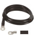 CABLE DE MASSE 1M X 25MM² + 2 COSSES 8MM