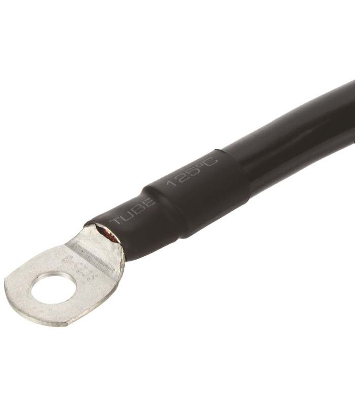 CABLE DE MASSE 1M X 25MM² + 2 COSSES 8MM