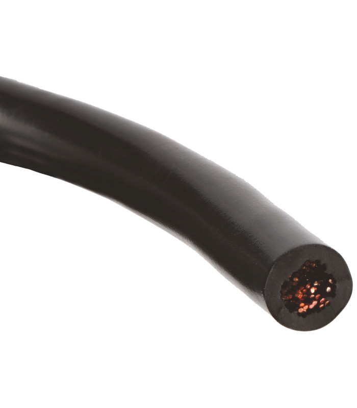 CABLE DE MASSE 1M X 25MM² + 2 COSSES 8MM