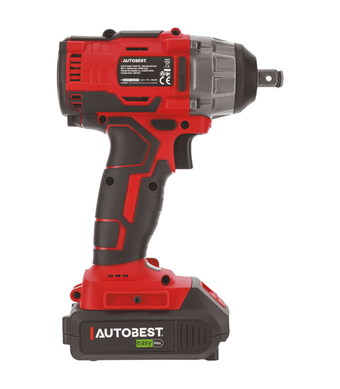 CLE A CHOC SANS FIL BRUSHLESS 18V 2AH 250NM