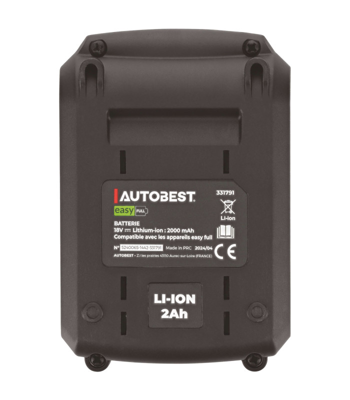 CLE A CHOC SANS FIL BRUSHLESS 18V 2AH 250NM