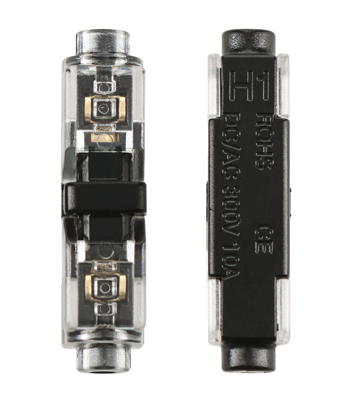LOT DE 10 CONNECTEURS SIMPLES DROITS