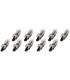 LOT DE 10 CONNECTEURS SIMPLES DROITS
