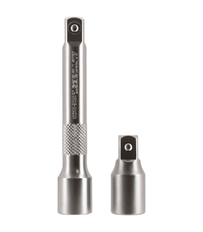 JEU DE 2 RALLONGES CARRE 1/2 - LG 50MM - 125MM